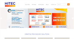Desktop Screenshot of hitec.com.ph