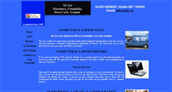 Desktop Screenshot of hitec.ie
